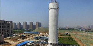 China recebe torre que trata o ar retirando a poluição