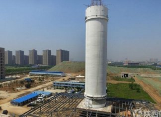 China recebe torre que trata o ar retirando a poluição