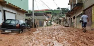 MG é atingido por chuvas e confirma 58 mortes