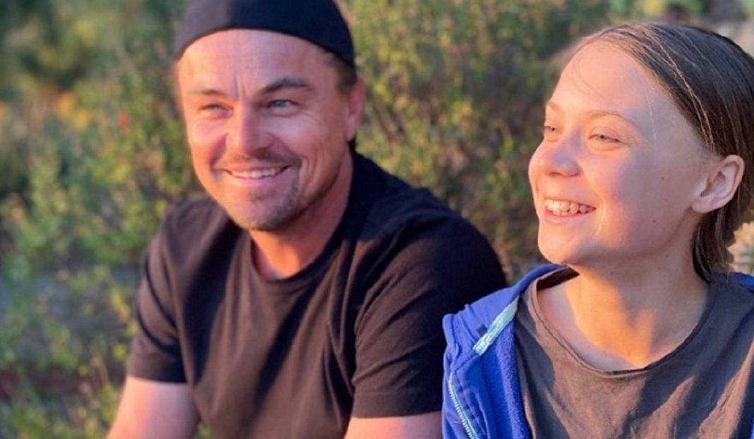 Greta Thunberg e Leonardo DiCaprio se unem pelo meio ambiente