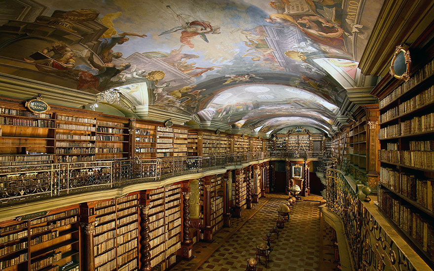 revistacarpediem.com - Com quase 300 anos, a biblioteca mais linda do mundo fica em Praga