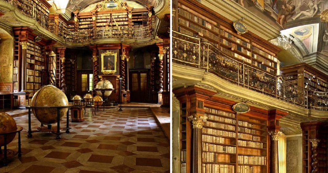 Com quase 300 anos, a biblioteca mais linda do mundo fica em Praga