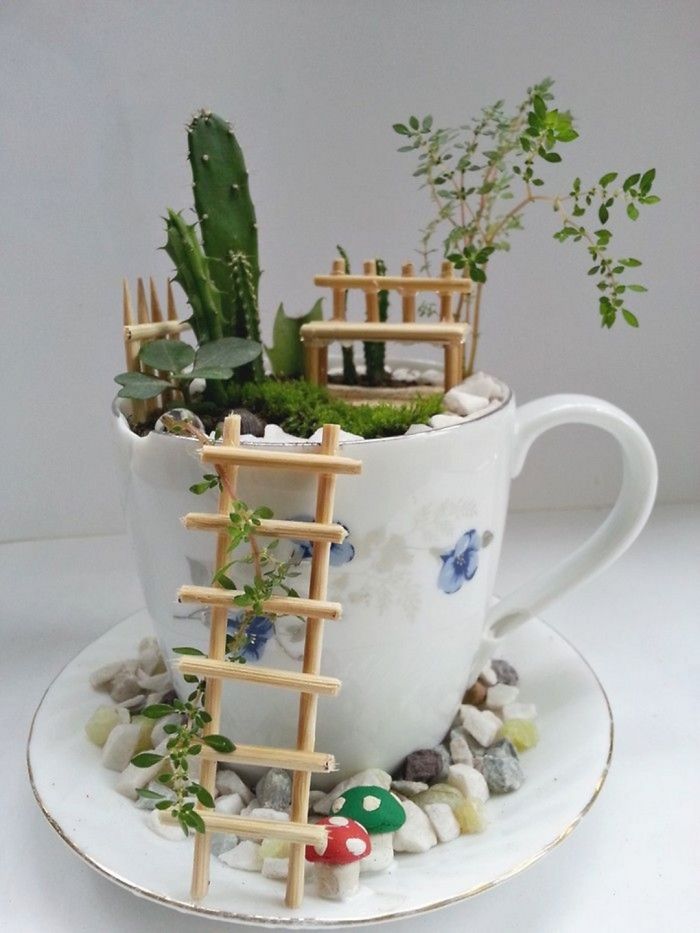 revistacarpediem.com - Teacup Gardens, são jardins em xícaras e trouxemos 10 exemplos maravilhosos para vocês admirarem