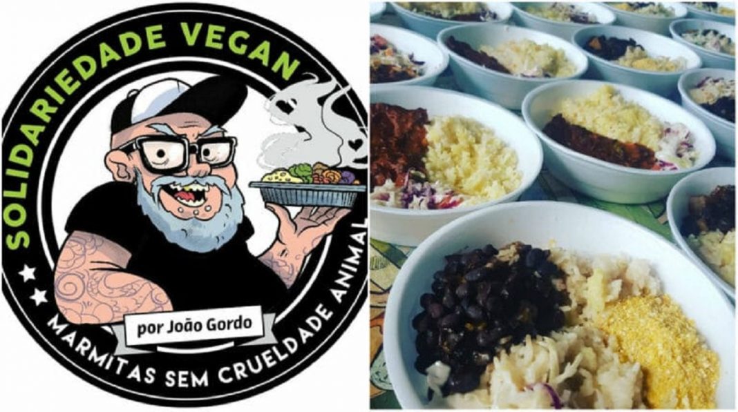 João Gordo cria projeto e distribui comida vegana para moradores de rua