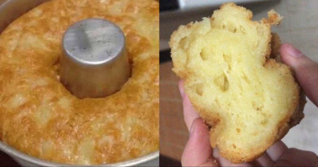 Você precisa fazer esse bolo de pão de queijo: fica uma delícia e ainda é fit