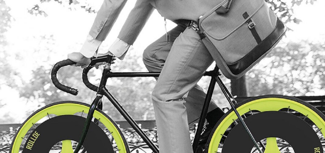 Inglesa cria incrível filtro de ar para rodas de bicicleta.