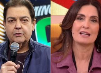 Faustão manda recado emocionante para Fátima Bernardes e faz pedido na Globo