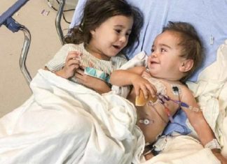 Com apenas 4 anos menina doa medula e salva seu irmão mais novo