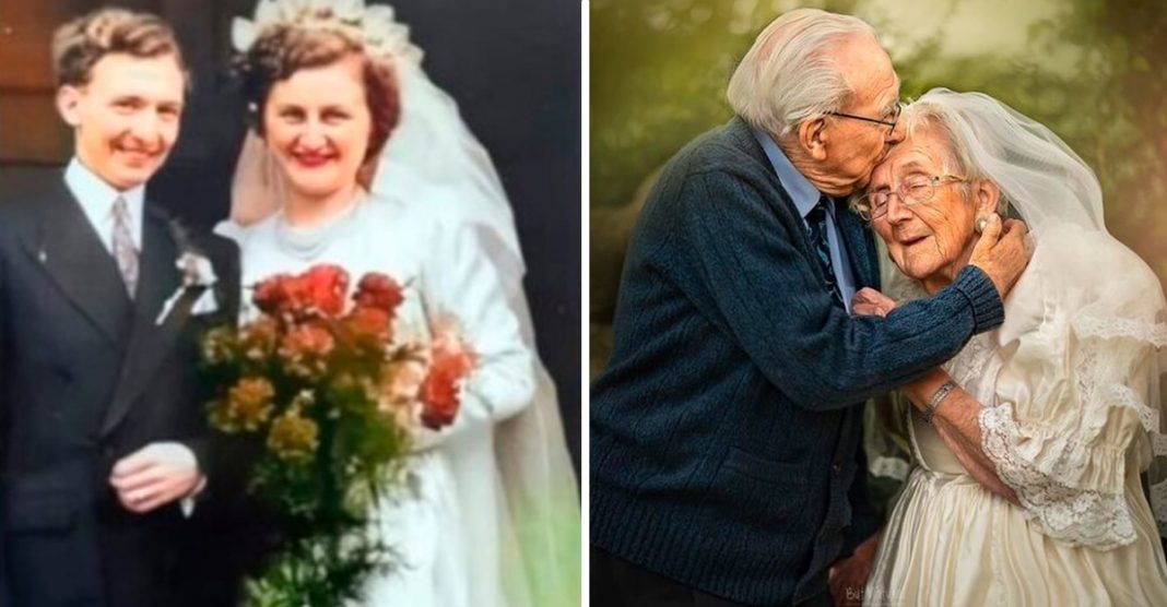 Os anciãos emocionam a todos ao celebrar seu 70º aniversário de casamento. Quando o amor era verdadeiro e duradouro