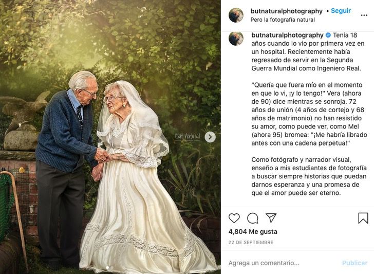 revistacarpediem.com - Os anciãos emocionam a todos ao celebrar seu 70º aniversário de casamento. Quando o amor era verdadeiro e duradouro