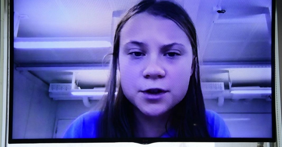 Greta Thunberg diz ao Senado que cuidado de líderes brasileiros ao meio ambiente é ‘vergonhoso’