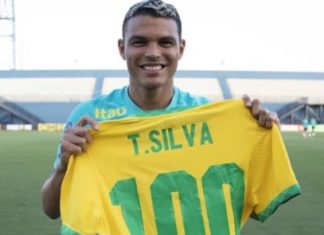Thiago Silva alcança marca significativa com a camisa da seleção brasileira de futebol
