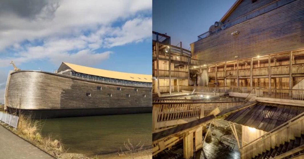 Homem passa mais de 2 décadas construindo réplica ‘real’ da Arca de Noé e finalmente a terminou